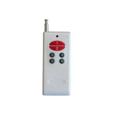 China Fixed Learning High Rolling Range RF Remote Control , Code Power 6 Buttons 1km Long Handheld Wireless Transmitter KL1000-6 for sale