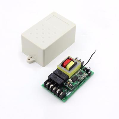 China Long Range 5km LED Remote Switch 434MHz 868MHZ 915MHZ AC220V 110V RF Lora Two Relay Touch Control Wireless Controller for sale