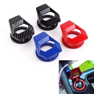 China JDM One-button start button decoration cover ignition switch protection cover car modification start sticker interior Ring All models for sale