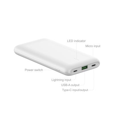 China PD 20W Fast Power 10000mAh QC4+ 22.5W SCP/VOOC Newer USB C Super Fast Charging Bank Fee Portable Charger for sale