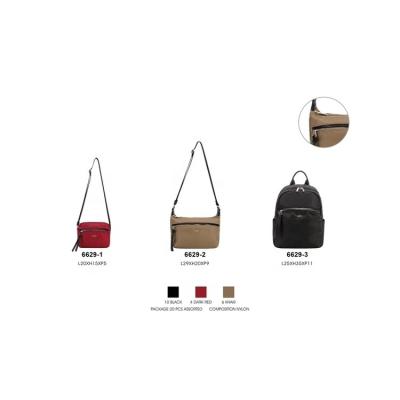 China Others David Jones Multifunctional High Quality Large Capacity PU Nylon Back Casual Ladies Backpack In Stock for sale