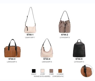 China Fashion David Jones Wholesale Solid Multiple Colors Women Fancy Ladies Drawstrings Toss Side Bucket Handbags Shoulder Bag for sale