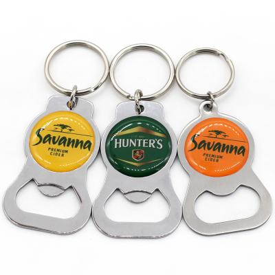 China Low MOQ Viable Custom Opener Keychains In Bulk Key Chain Ring With Metal Logo Wholesale for sale