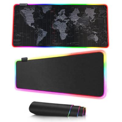 China Custom Factory Price RGB HOT Printing Mouse Pad Large Extended Large Mat Rgb Game Mouse Pads for sale