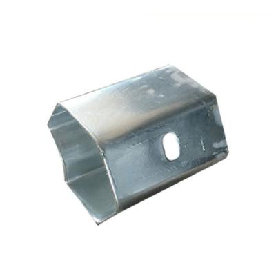 China Corrosion Resistance Galvanized Steel Block Spacer For Highway Guardrail Barrier Guardrail for sale