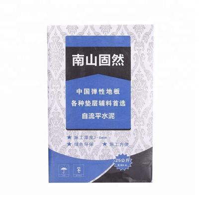 China 25kg Recyclable Customized Kraft Cement Valve Pouch Recycling Paper Bag for sale