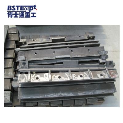 China Factory slag cooler grate cooler accessories thrust plate/guide wheel/chain/moving frame at cement plant for sale