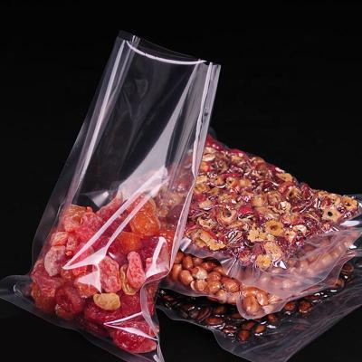 China 50% Recyclable Shipping Off Us Food Grade PE Vacuum Bag Clear Nylon Laminated Frozen Food Packaging for sale