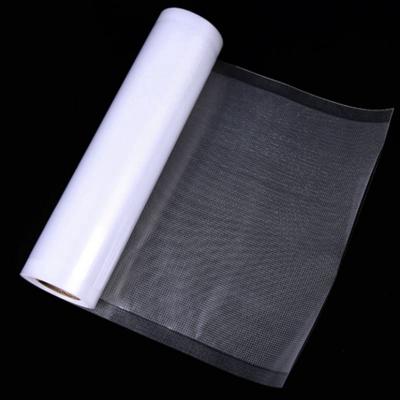 China Recyclable food grade PA/PE heat seal laminated transparent embossed packaging for airtight seal of plastic bags for frozen food for sale