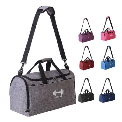 China Fashion outdoor travel sports bag Low MOQ  gym yoga handbag with shoe compartment for sale