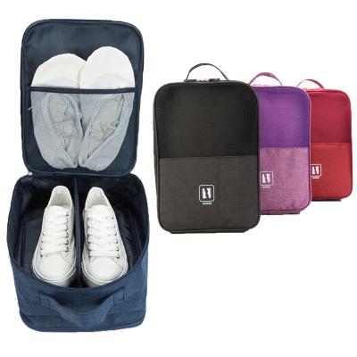 China Great for packing Manufacturer Supply Gym Sport Shoes Storage Carry Bags Portable Travel Zipper Shoe Bag for sale