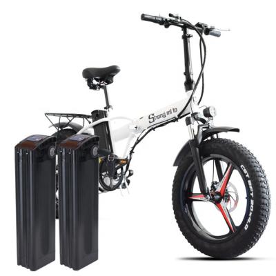 China Aluminum Alloy 48V 15Ah Ebike E Bike Lithium Battery Bike Foldable Electric Bicycle for sale