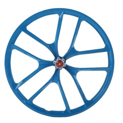 China Magnesium Alloy Bicycle Wheel Mag Wheel Folding Bike Wheelset Bicycle Tricycle Wheel Integrated for sale