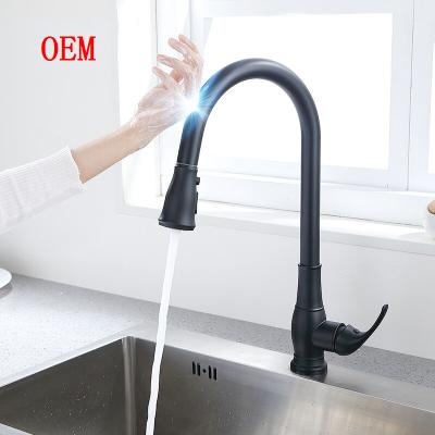 China Contemporary Touch Sensor Kitchen Faucet  Stainless Steel Single Handle for sale