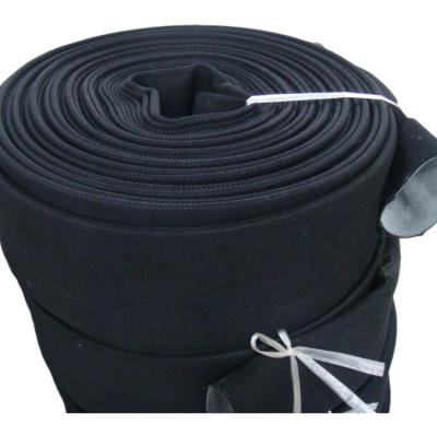 China Industry Black Polypropylene Woven Jacket Natural Rubber Lined Hose for sale