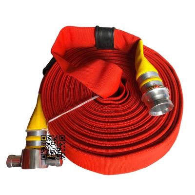 China Fire Fighting Truck Made Of China UL Fire Hose Municipal Fire Hose PVC Lined Fire Fighting Hose for sale