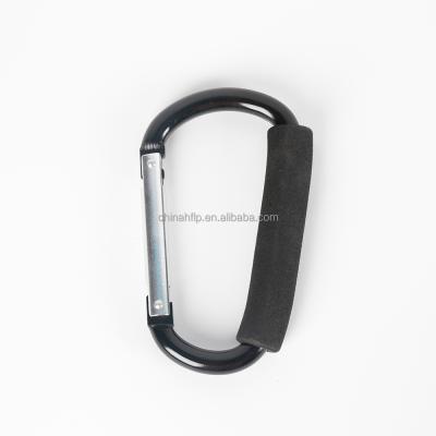 China Low Price Good Quality Mini Shaped Metal Oval Lock Custom Made Heavy Industry Camping Carabiner For Keys for sale