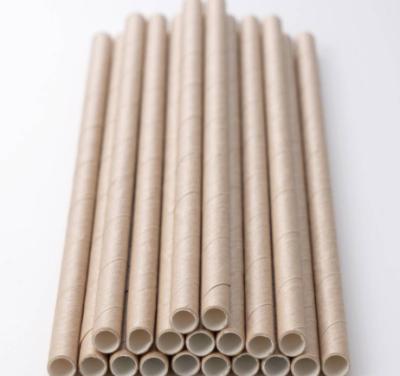 China Materials Factory Direct Sale Recycled Food Grade Paper Straw Customized Sizes for sale