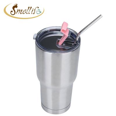 China Sustainable 30 oz Wholesale Vacuum Insulated Stainless Steel Tumbler With Lid for sale