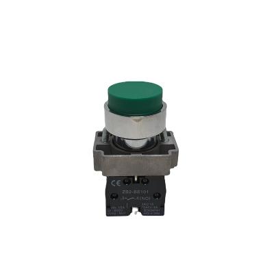 China 1NO Electronic Control System Free Sample Round High Head XB2-BL21 Momentary Push Button Switch for sale