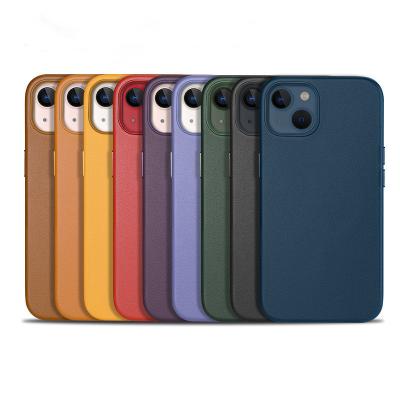 China Official Wholesale Quality Case Metal Inclusive Leather Button Shockproof For iPhone14 pro 14max new 2022 for sale