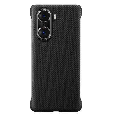 China Carbon Fiber Style Shockproof Case For Honor 60Pro Ultrathin Hard PC Leather Back Cover Shockproof Cases For Honor 60 70 50Pro for sale