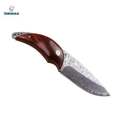 China Empty Hunting Knife Damascus Blade Knife Hunting Knives for sale