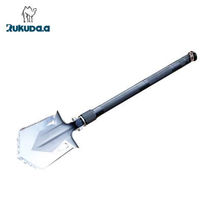 China Thicker Reinforcement Mini Military Outdoor Carbon Steel Shovel Portable Digging Shovel Adjustable Shovel for sale