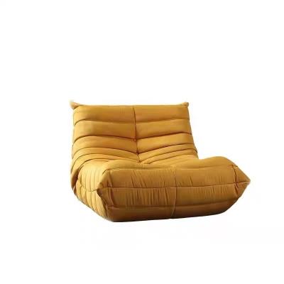 China Removable Cover SOFA Leisure Single Seat Chair For Balcony Upholstery Fabric Living Room Sofa for sale