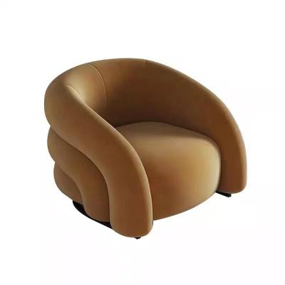 China Italian Fashion (Height)Adjustable Style Living Room Sofa Padded Seat Fabric Modern Free Single Leisure Chair For Sale for sale