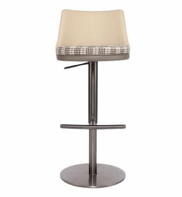 China Modern Bar Chair Stainless Steel Industrial Bronze Barstool (Height) Height Adjustable Adjustable Barstool for sale