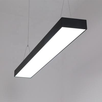 China High Brightness CE RoHs Certified 50W 1200m Hanging Light Fixtures Suspended Led Linear Light for sale