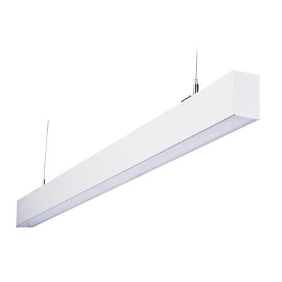 China 50W Contemporary Silver Color LED Wall Mounted Linear Light For Office for sale