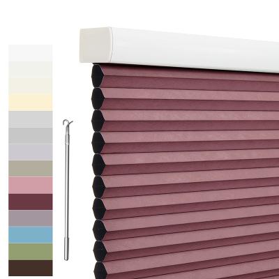 China Blackout Manufacturer Supplier China Cheap 100% Dirtproof Thermal Insulated Wireless Cellular Shades for sale