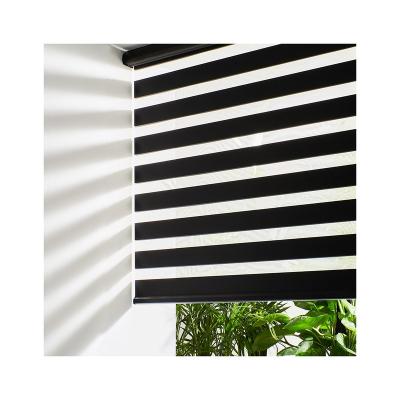 China Factory sale modern new products wireless layer the double blind of zebra blinds in the living room for sale