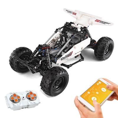 China DIY PLAY 18001 MOLD KING Building Blocks Off-Road RC Car Technic Toys For Boys Remote Control Terrain Riding Buggy Truck Gifts for sale