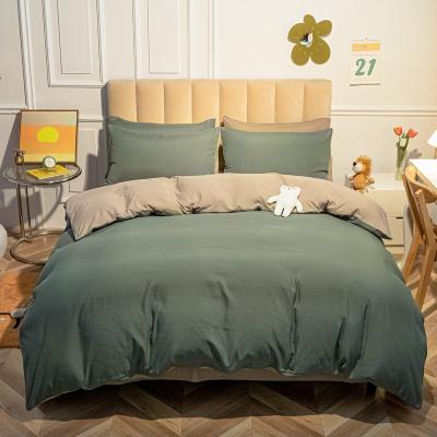 China Factory 3/4 Pcs Professional Non-Toxic AB Side Design High Quality Microfiber Bed Sets Bedding Sets for sale