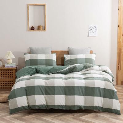 China 100% Cotton 3/4 Fold AB Side Design Breathable High Density Core Quality Bedding Set Pcs Customized for sale