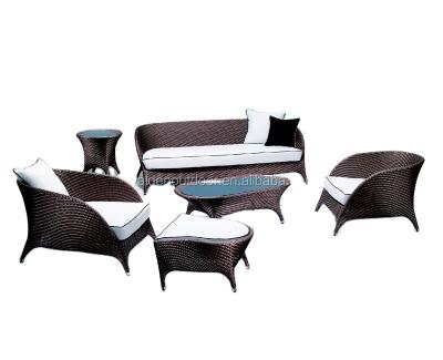 China Contemporary Durable Outdoor Wicker Sofa DH-9624 for sale