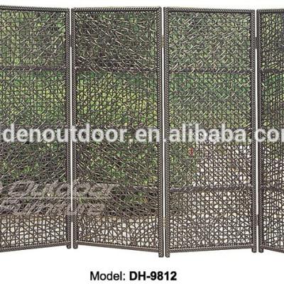 China Modern Cheap Outdoor Furniture Manila Philippines Rattan Folding Wicker Screen (DH-9812) for sale