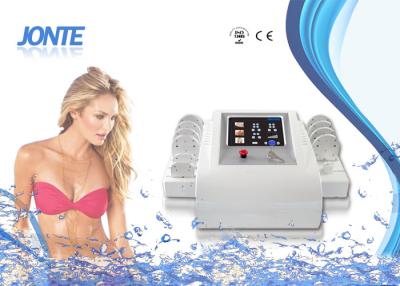 China 8 Big Paddles 650 & 980nm Lipolaser Slimming Machine , Body Shaping Equipment for sale