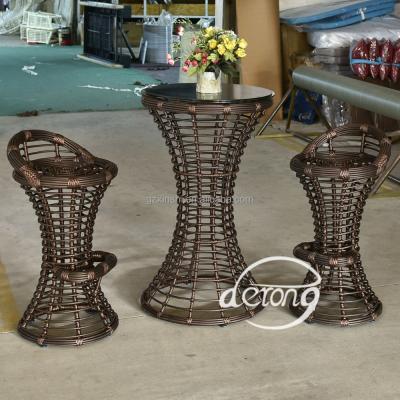 China Traditional outdoor patio club bar furniture table and bar stool exporter trade assurance for sale