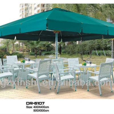 China Modern high quality outdoor garden umbrella/medium pillar umbrella sun umbrella/garden parasol with marble base for sale