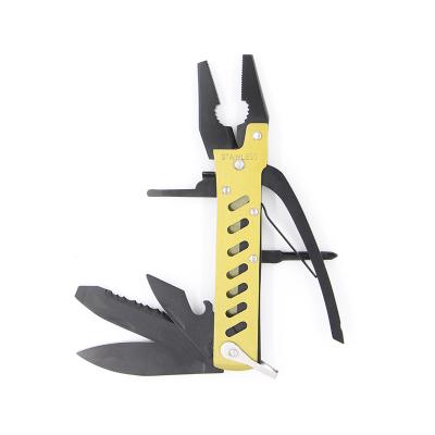 China Durable Customized Stainless Steel Multi Function Electric Hand Tool With Wire Cutter And Stripper Pliers for sale