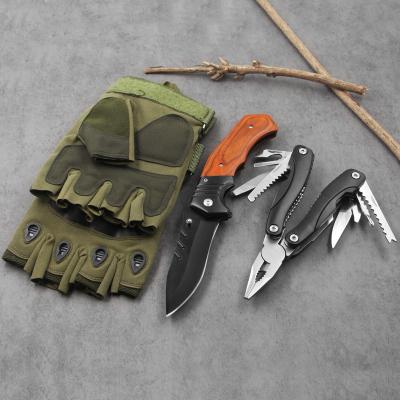 China Original Chinese Commando Non-variable Coltello Knife Mano Handheld Combination Foldable Pliers Fatto with Survivor Knife Gloves Kit for sale