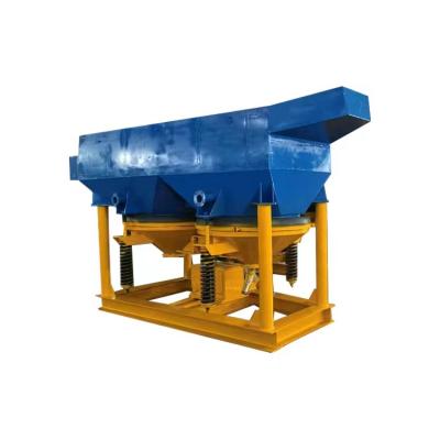 China Different Ore With 0-6 Mm Processing High Gold Mineral Concentration Cost Effective Diamond Benefication Sawtooth Wave Jig Machine for sale