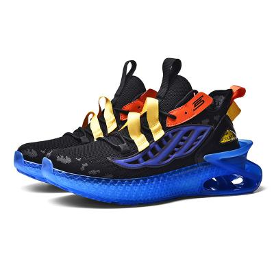 China Fashion Style Boys Basketball Shoes Men New Shoes Basketball Sports Shoes Anti Slip Sports Motion Shoes for sale