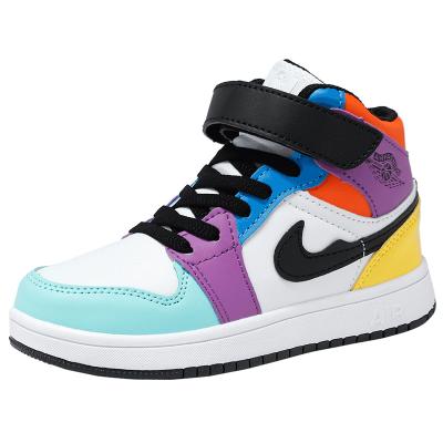 China 2021 Best Selling AF Basketball Shoes High Tops Basketball Shoes Men's Casual Shoes Multicolor Children Kids Sneakers AF Casual Sneaker for sale