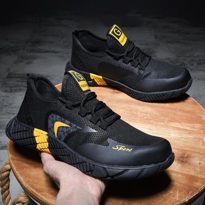 China Breathable Stylish Lightweight Resistant Steel Mesh Toe Safety Anti Smash Style Sport Shoes Safe for sale