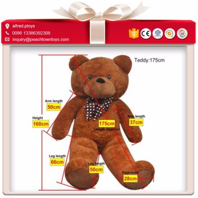 China Funny Plush Toy Wholesale Supplier Human Size Teddy Bear for sale